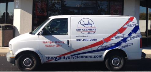 Quality Dry Cleaners Van
